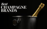 Champagne bottle in an ice bucket