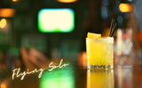A glass of Flying Solo