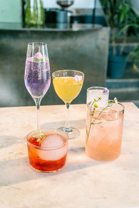 Plan a Floral Cocktail Night at Home