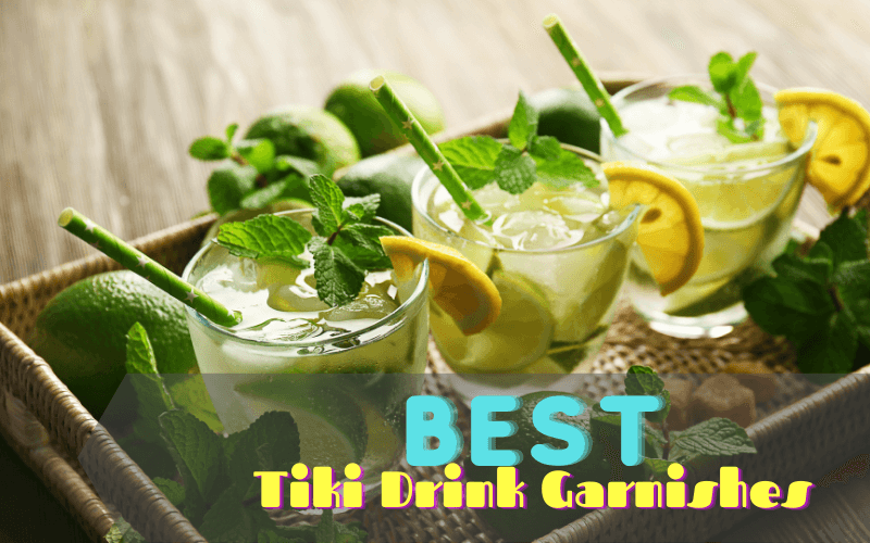 The Best Tiki Drink Garnishes To Create A Photo-Ready Cocktail