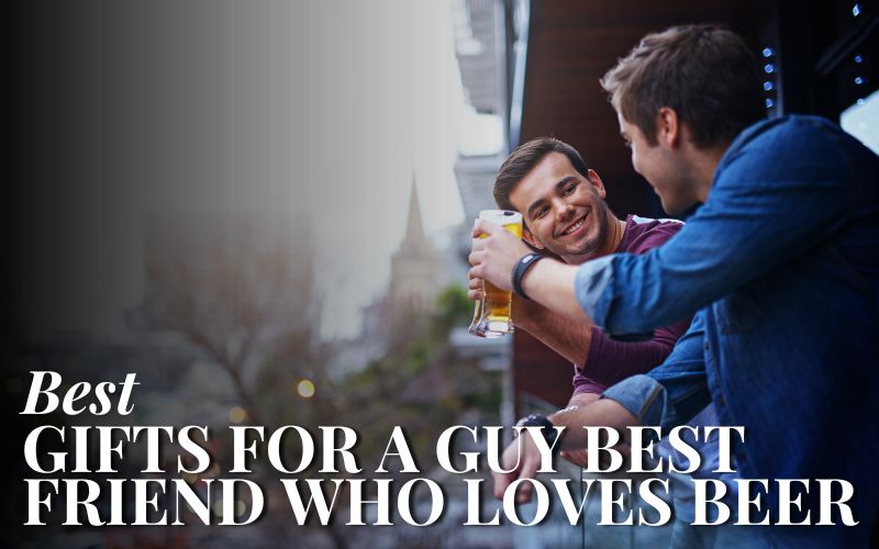 Best friends toasting their beer glasses
