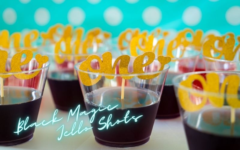 Black Magic Jello Shots Recipe