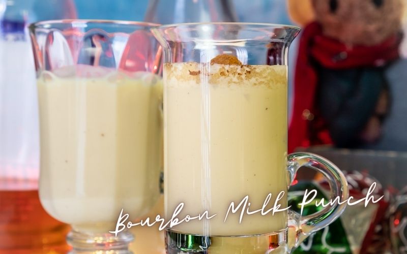 Bourbon Milk Punch