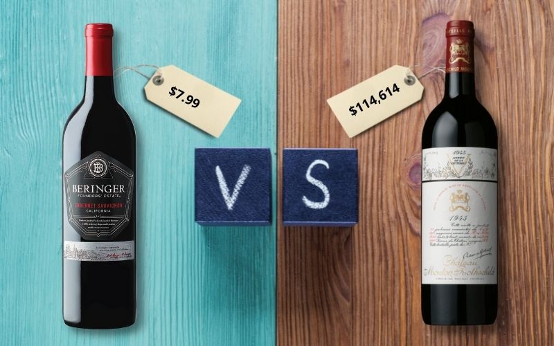 Cheap wine VS. Expensive Wine