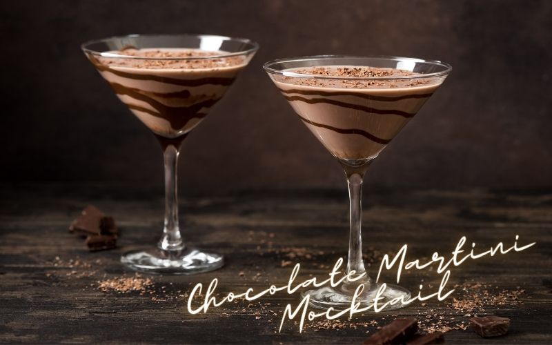 Chocolate Martini Mocktail Recipe