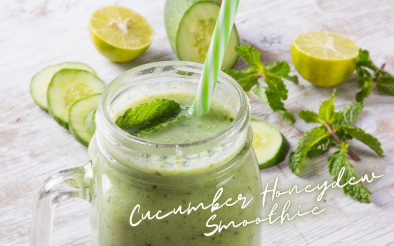 Cucumber Honeydew Smoothie Recipe