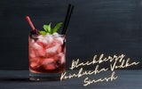 Blackberry Kombucha Vodka Smash Recipe