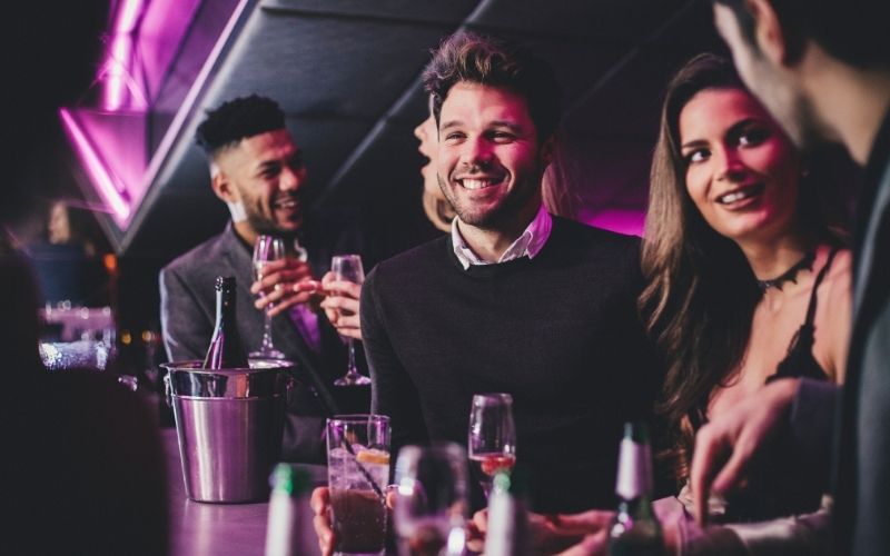 Getting Drinks at the Bar