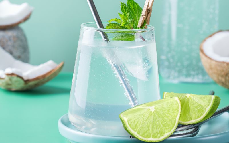 Lime n' Coconut Seltzer Recipe
