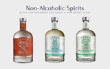 Non-alcoholic bottles from Lyre’s