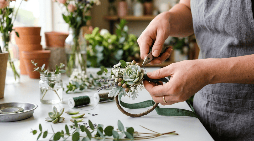 How to Coordinate Wedding Corsages with Cocktail Party Styling