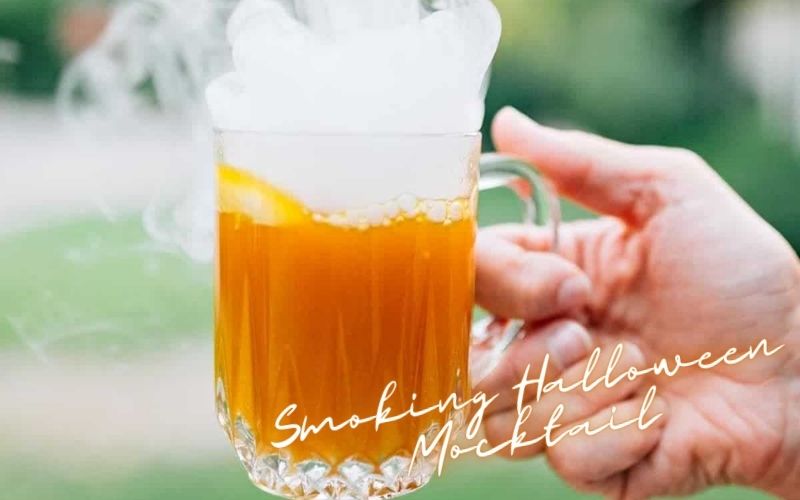 Smoking Halloween Mocktail Recipe