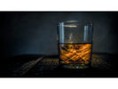 Glass with old scotch