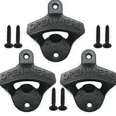 WALL MOUNTED BOTTLE OPENERS