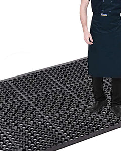 Guy standing on a Floor Mat