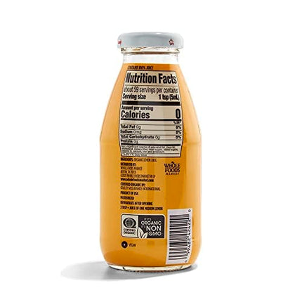 365 by Whole Foods Market, Organic 100% Lemon Juice, 10 Fl Oz Bottle