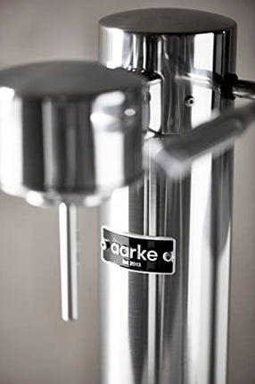 aarke - Carbonator III Premium Carbonator-Sparkling & Seltzer Water Maker-Soda Maker with PET Bottle (Stainless Steel)