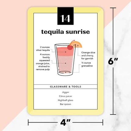 Cocktails Made Simple Recipe Cards: Easy Recipes for the Home Bartender