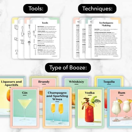 Cocktails Made Simple Recipe Cards: Easy Recipes for the Home Bartender