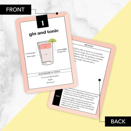 Cocktails Made Simple Recipe Cards: Easy Recipes for the Home Bartender