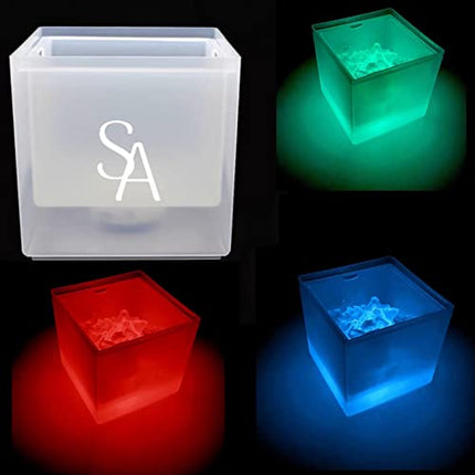 LED ice bucket, Bar Ice container for parties, Beverage tub for cocktail bar, Ice bucket for parties, Large Ice Bucket, Prodyne on Ice, Cooler Bucket, Beer Ice Bucket, 19cmx19cmx18.5cm