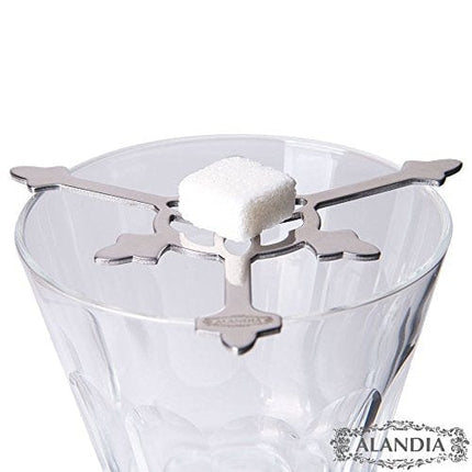 ALANDIA Absinthe Spoon Gothic | Stainless Steel | 1x Ritual Card