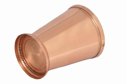 Alchemade 100% Pure Copper 12 Ounce Derby Cup Without A Handle For Mint Juleps, Moscow Mules, or any Beverage - Great Addition to Any Copper Collection
