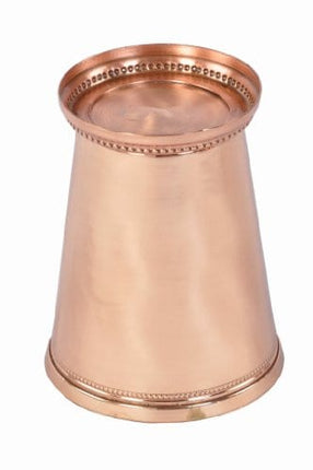 Alchemade 100% Pure Copper 12 Ounce Derby Cup Without A Handle For Mint Juleps, Moscow Mules, or any Beverage - Great Addition to Any Copper Collection