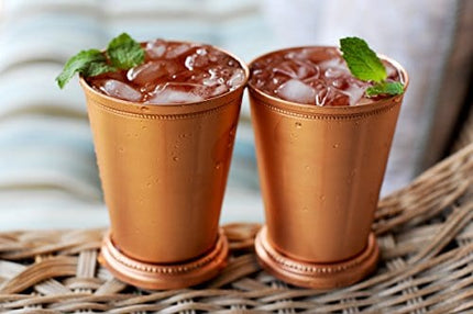 Alchemade 100% Pure Copper 12 Ounce Derby Cup Without A Handle For Mint Juleps, Moscow Mules, or any Beverage - Great Addition to Any Copper Collection