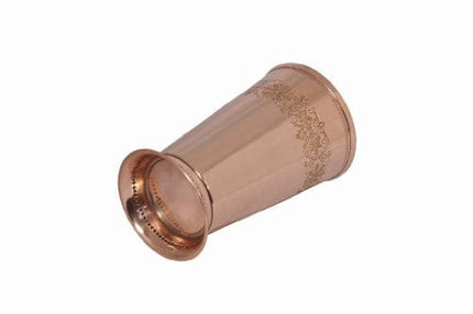 Alchemade 100% Pure Copper 18 Oz Derby Cups Without A Handle For Mint Juleps and Other Cocktails - Seamlessly Handmade to Last a Lifetime Tarnish Free