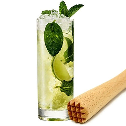 Bamber Wood Cocktail Mojito Muddler Wooden Muddler Bar Tool