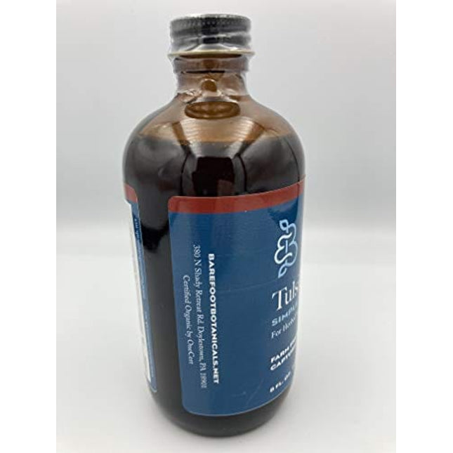 Barefoot Botanicals Tulsi Basil Botanical Certified Organic Simple Syrup