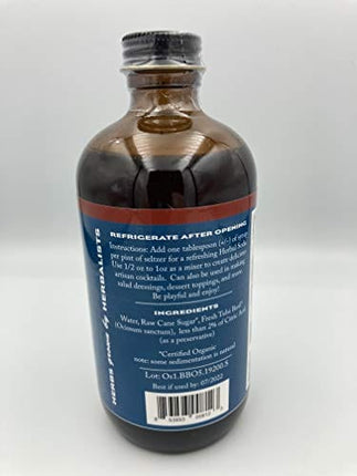 Barefoot Botanicals Tulsi Basil Botanical Certified Organic Simple Syrup