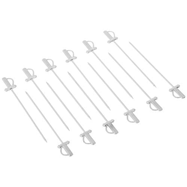 Barfly Cocktail Picks, Sword Top, Stainless
