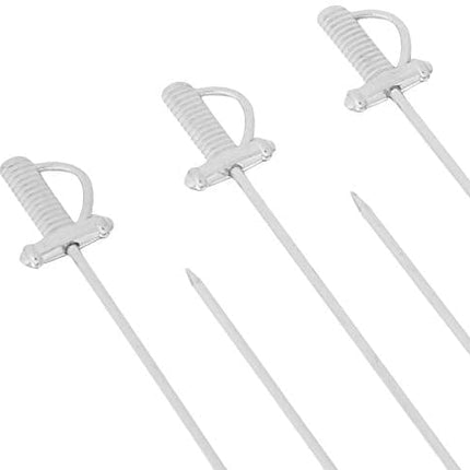Barfly Cocktail Picks, Sword Top, Stainless