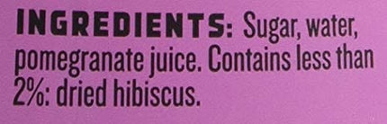 BG Reynolds Natural Tiki Cocktail Cane Syrup, Lush Grenadine, 750 ml, Packaging May Vary