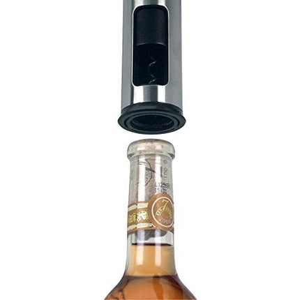 Brabantia Classic Corkscrew Bottle Opener - Matte Steel, 369360, Medium