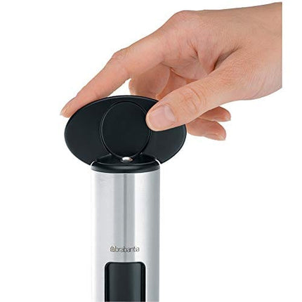 Brabantia Classic Corkscrew Bottle Opener - Matte Steel, 369360, Medium