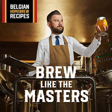 Brewferm Buckrider Belgian Homebrewing Premium Deluxe Brew Kit - Sacred Saison Premium Deluxe Craft Brew Mix - No Boil - Makes 15 Liters/ 4 gallons
