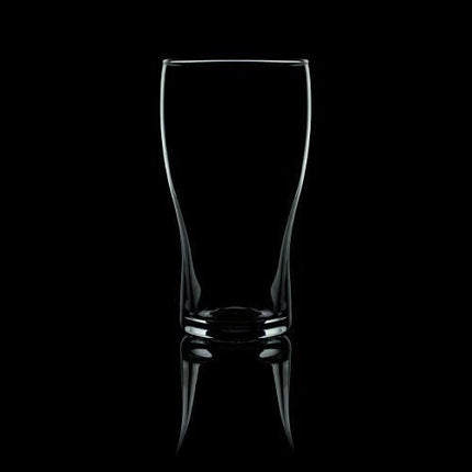 Burns Glass Beer Glasses, Classic English Pub Drinking Glass, 20 Oz. (Set of 4)