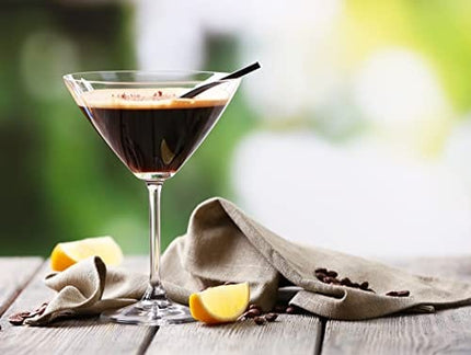 Jordan's Skinny Syrups Sugar Free Signature Series Salted Dark Chocolate Espresso 750 ml (Pack of 2) with By The Cup Coaster