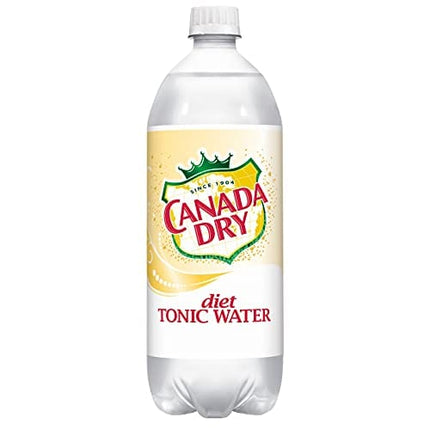 Diet Canada Dry Tonic Water, 1 Liter Bottle