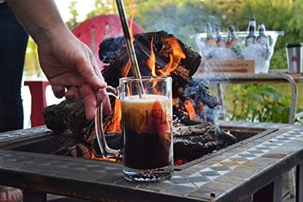 Casual Panache 1571F Campfire Beer Caramelizer Poking Tool (Standard Kit) Novelty Beer Accessories for Camping & Home Brewing - Perfect Beer Gifts for Men, Women, Boyfriends, Holidays, Parties, Bdays