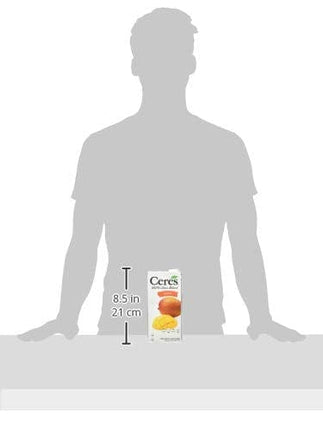 Ceres 100% All Natural Pure Fruit Juice Blend, Mango - Gluten Free, Rich in Vitamin C, No Added Sugar or Preservatives, Cholesterol Free - 33.8 FL OZ (Pack of 1)