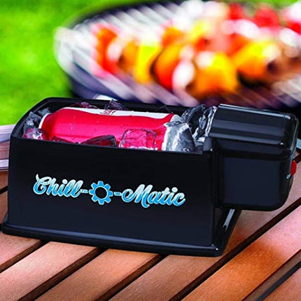 Chill-O-Matic Instant Beverage Cooler, Black
