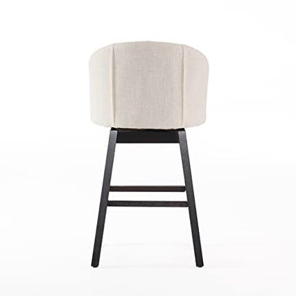 Christopher Knight Home Ogden Barstool, 2-Pcs Set, Beige