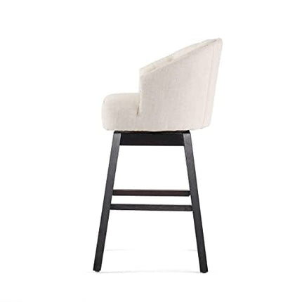 Christopher Knight Home Ogden Barstool, 2-Pcs Set, Beige