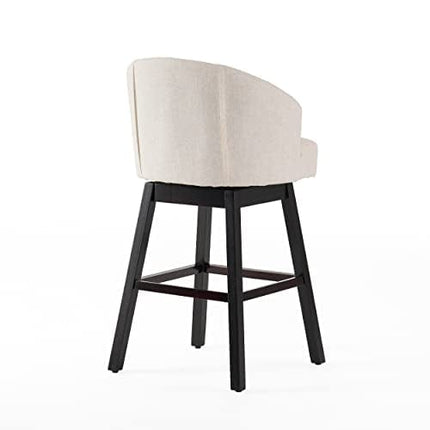 Christopher Knight Home Ogden Barstool, 2-Pcs Set, Beige