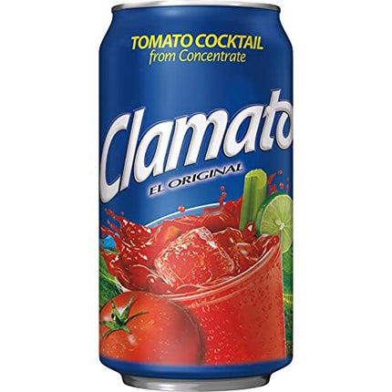 Clamato Original Tomato Cocktail, 11.5 fl oz cans (Pack of 24)