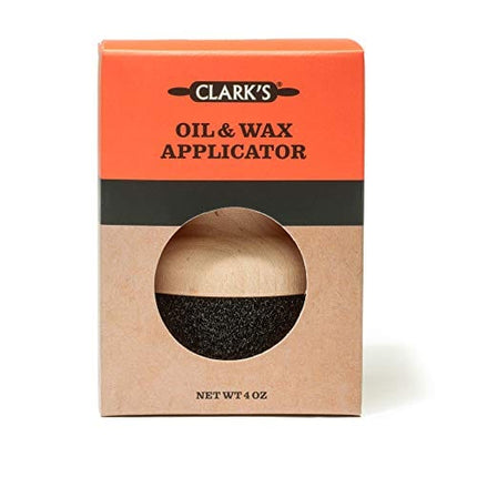 CLARK'S Cutting Board Oil & Wax Applicator - Round Wood Applicator for Food Grade Mineral Oil Cutting Board, Butcher Blocks, Bamboo, and Utensils – USA Maple Construction